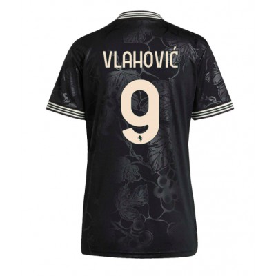 Fotballdrakt Dame Juventus Dusan Vlahovic #9 Tredjedrakt 2025-26 Kortermet Fotballdrakt Dame Juventus Dusan Vlahovic #9 Tredjedrakt 2025-26 Kortermet